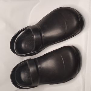 Crocs Bistro Black Resistant Clogs Shoes Men's Size 13